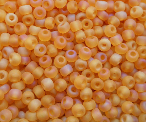 Darice - Glass Seed Beads Size 10/0 - Gold