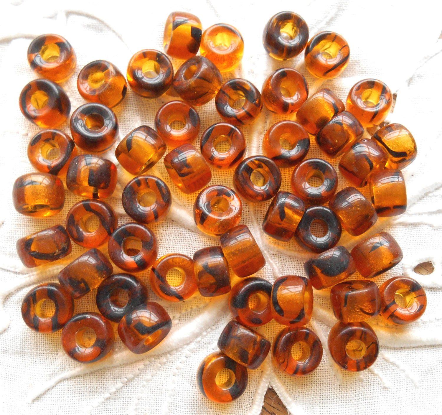 European Large Hole Czech Glass Beads: What They Are & Different Sizes