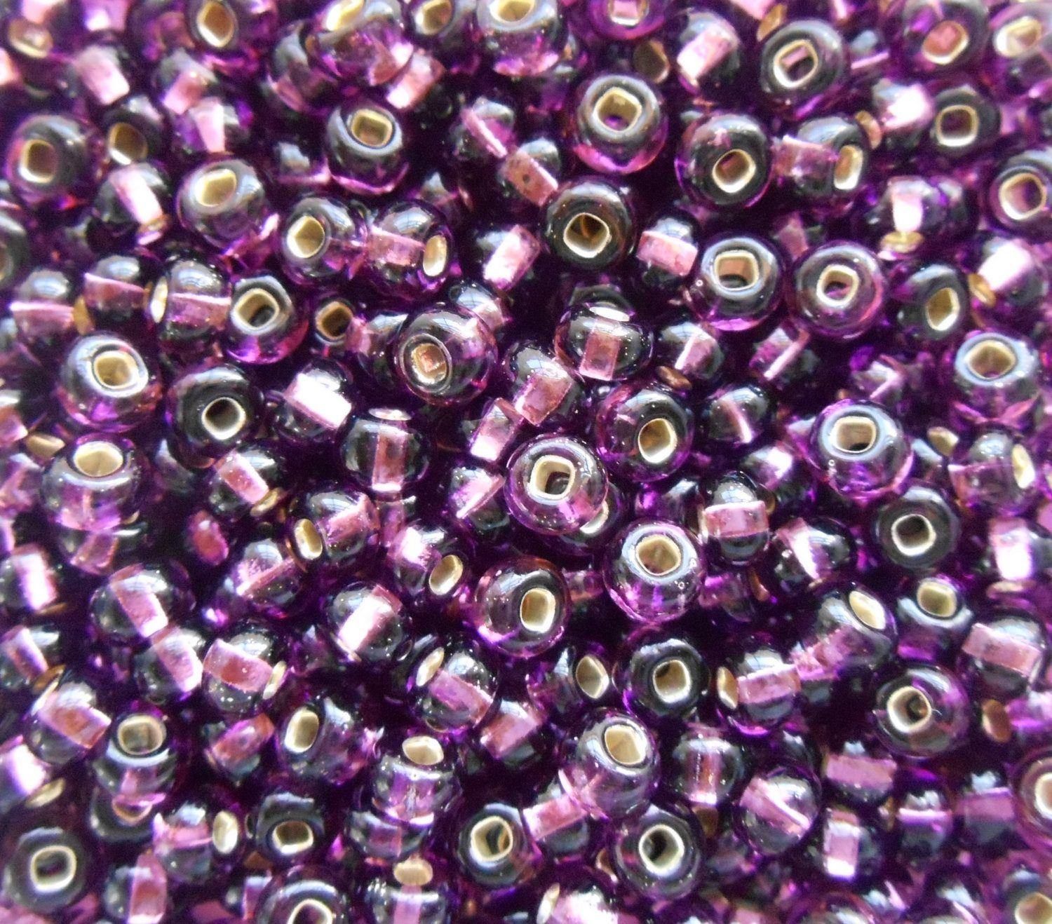 Beadia STONE BEADS 2020 Dark Purple Natural Spacer Beads for